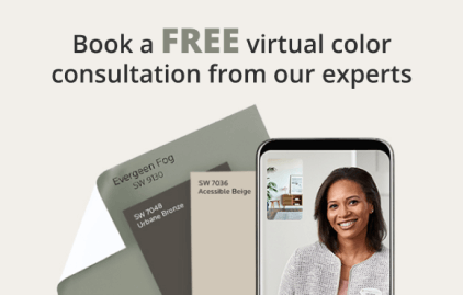 Book a Sherwin-Williams Virtual Color Consultation